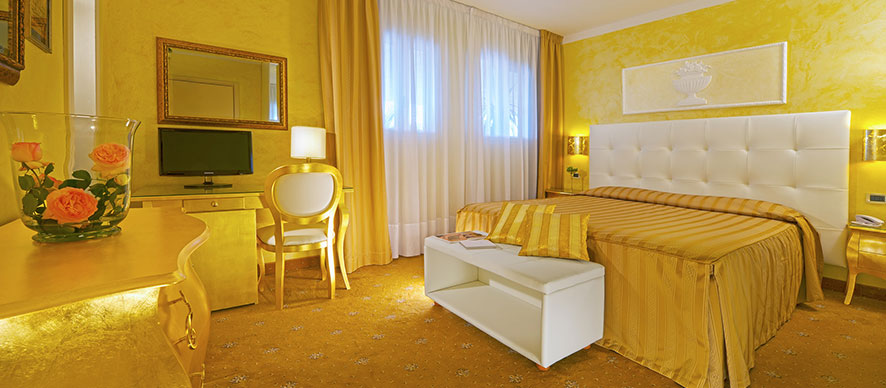 Camera elegant Abano Hotel Aurora