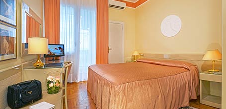Soggiorno camera hotel Abano